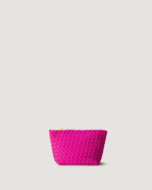 Portofino Petit Cosmetic Pouch | Miami Pink made by Naghedi