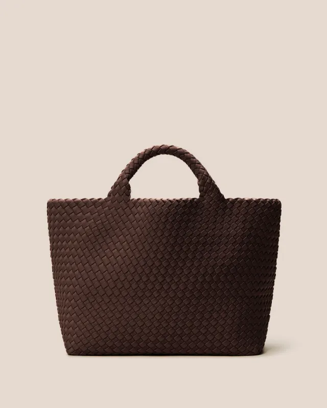 St. Barths Medium Tote | Mocha made by Naghedi