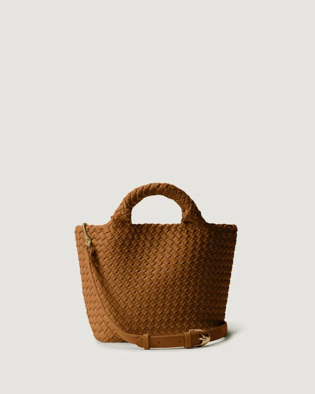 St. Barths Small Tote | Teak made by Naghedi