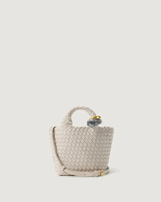 St. Barths Petit Tote Beads | Linen made by Naghedi