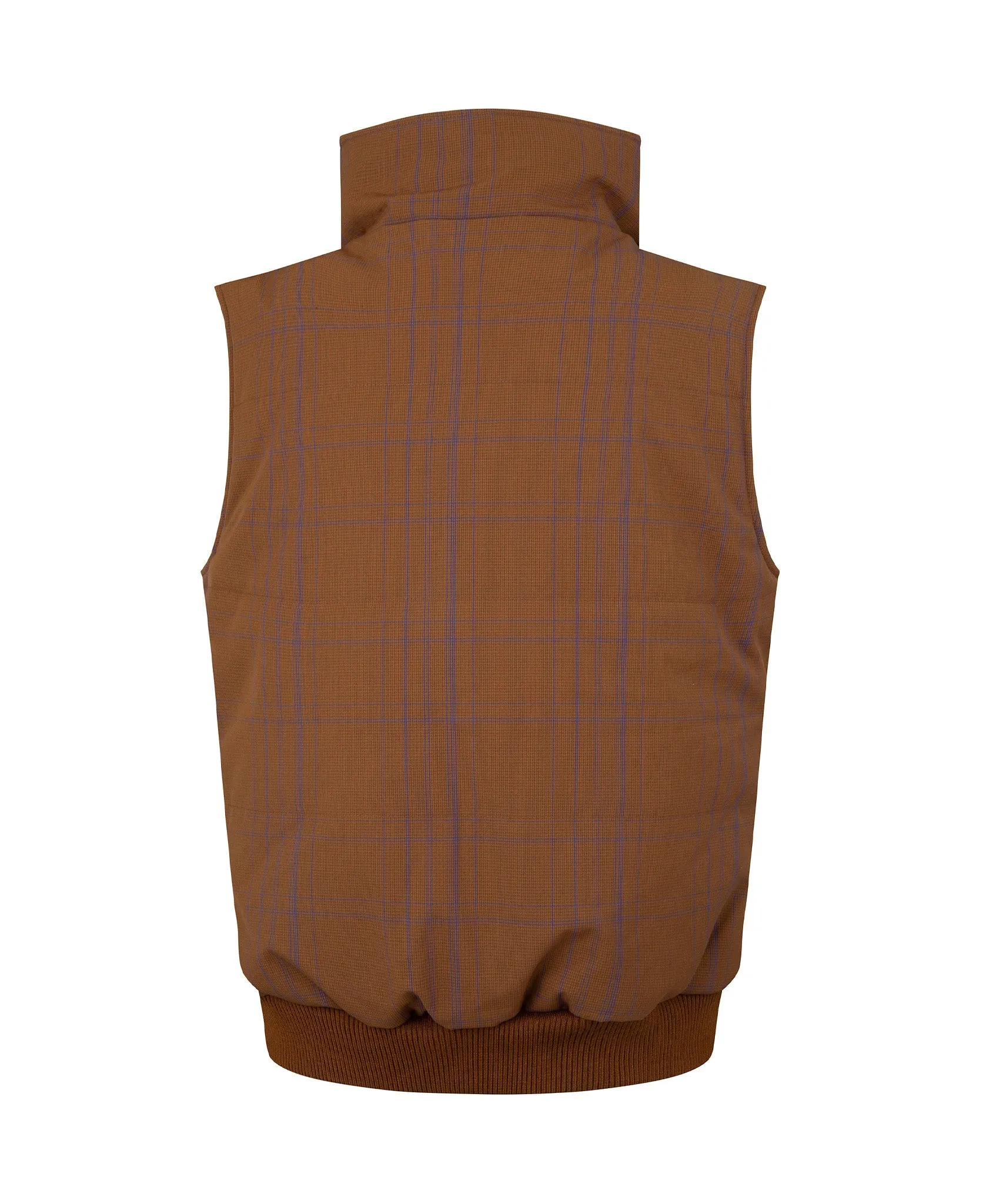 WOOL CHECK VEST sold by Nagnata product image thumbnail 3
