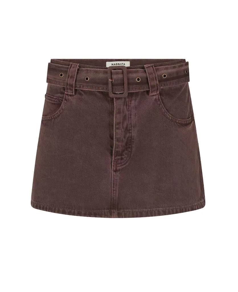 VEGETABLE DYE BELTED MINI sold by Nagnata