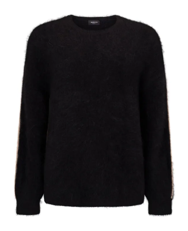 BRUSHED ALPACA SWEATER sold by Nagnata