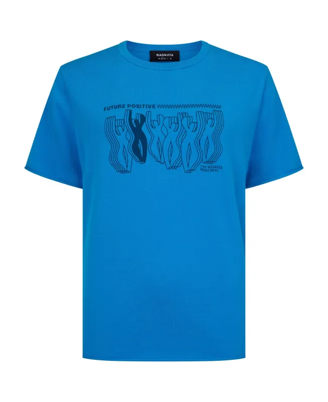 FUTURE POSITIVE ORGANIC TEE sold by Nagnata