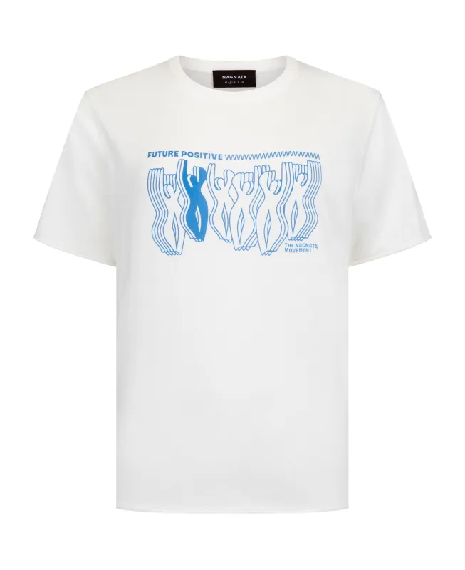 FUTURE POSITIVE ORGANIC TEE sold by Nagnata