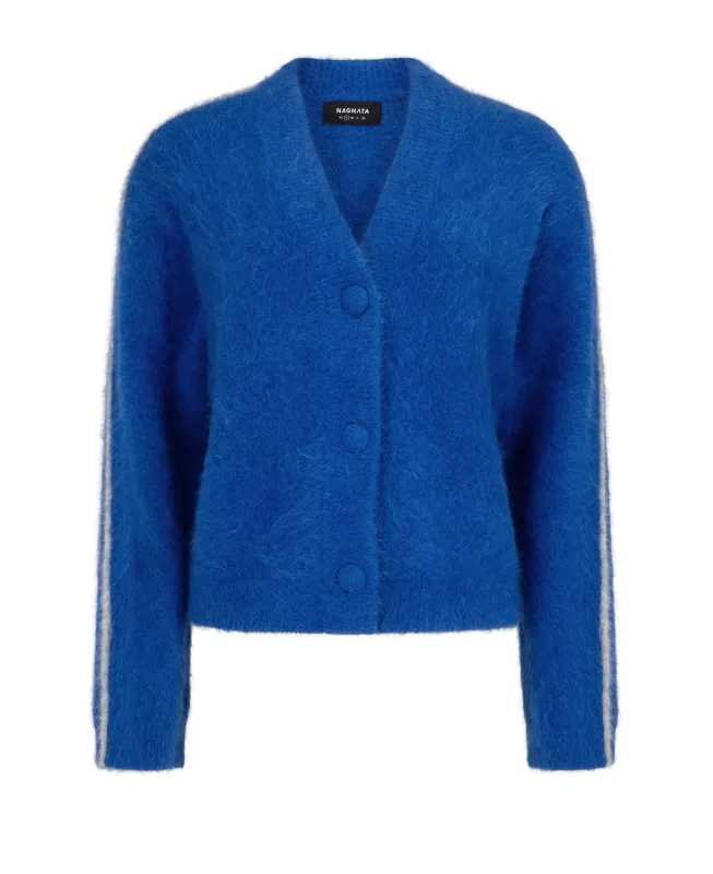 BRUSHED ALPACA CARDIGAN made by Nagnata