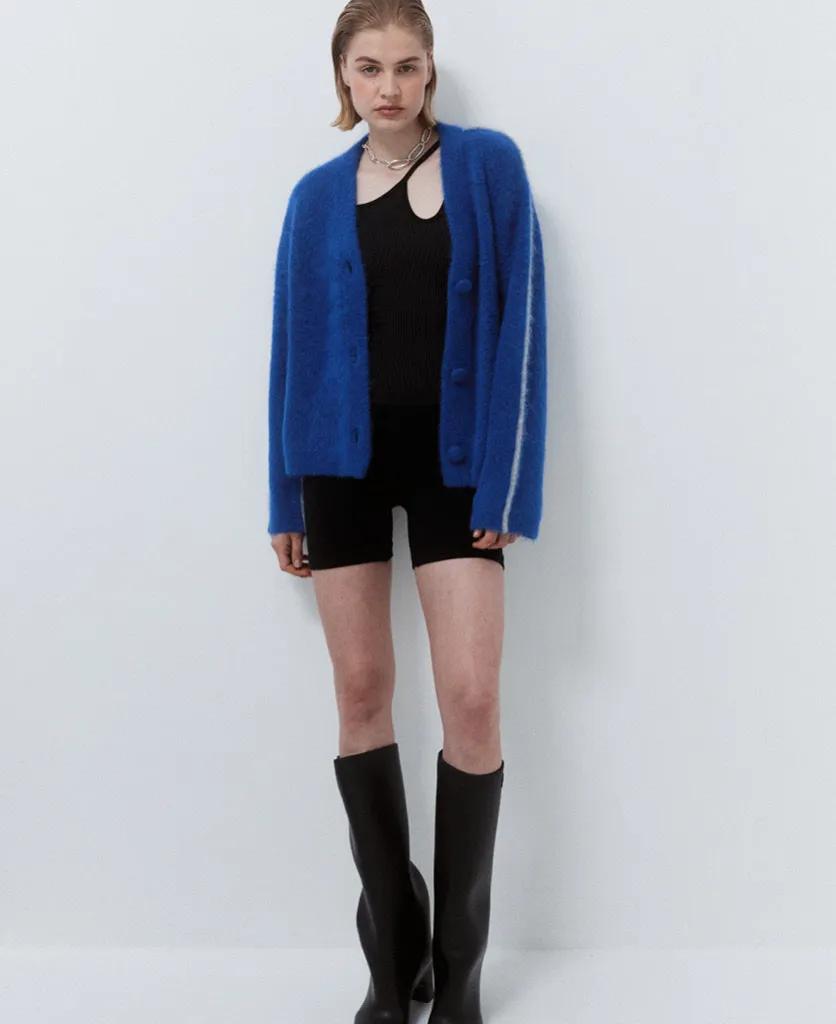 BRUSHED ALPACA CARDIGAN sold by Nagnata product image thumbnail 4