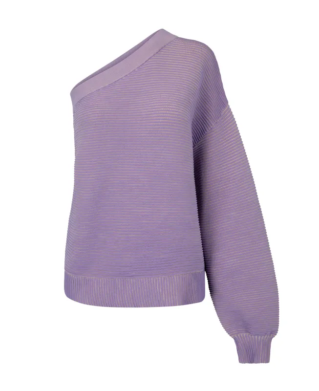 ORGANIC ASYM SWEATER made by Nagnata