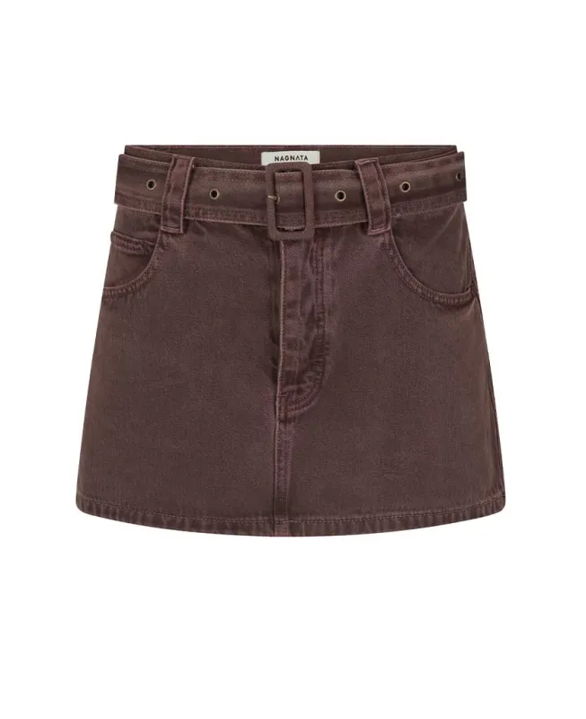 VEGETABLE DYE BELTED MINI made by Nagnata