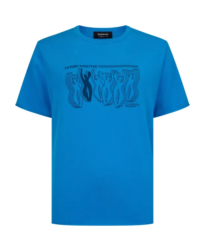 FUTURE POSITIVE ORGANIC TEE made by Nagnata