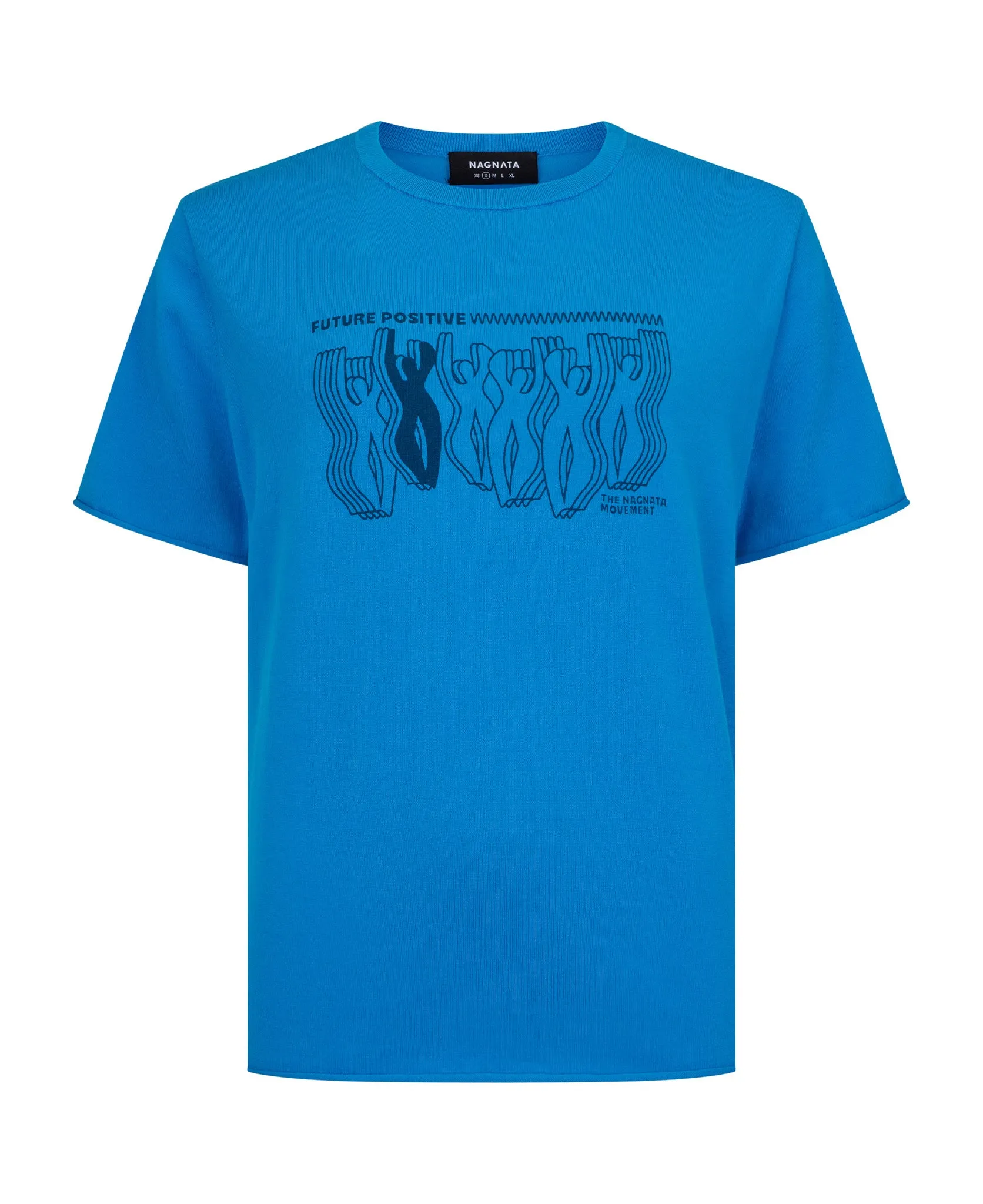 FUTURE POSITIVE ORGANIC TEE sold by Nagnata