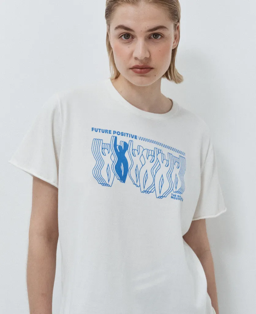 FUTURE POSITIVE ORGANIC TEE sold by Nagnata product image thumbnail 4