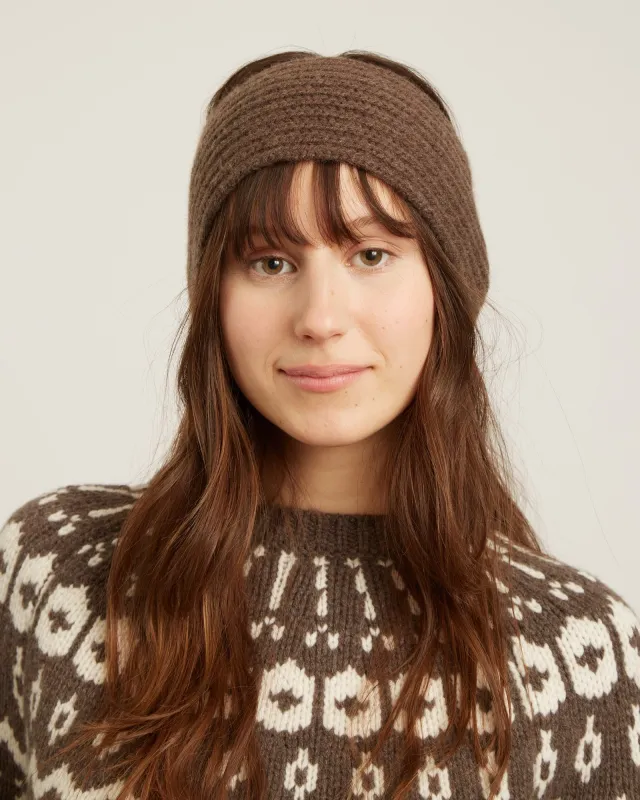 bandeau en laine et cachemire MONICA sold by NAIF