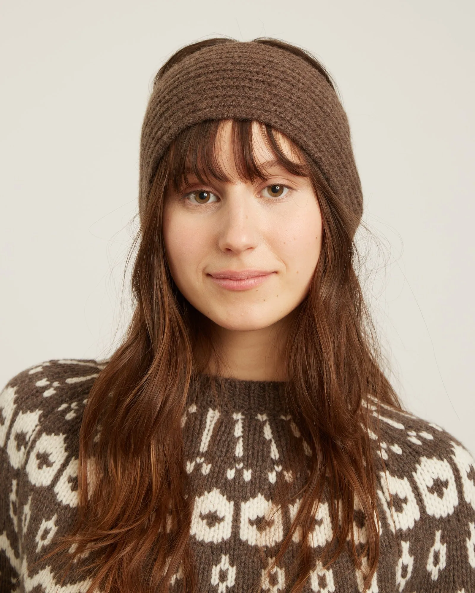 bandeau en laine et cachemire MONICA sold by NAIF