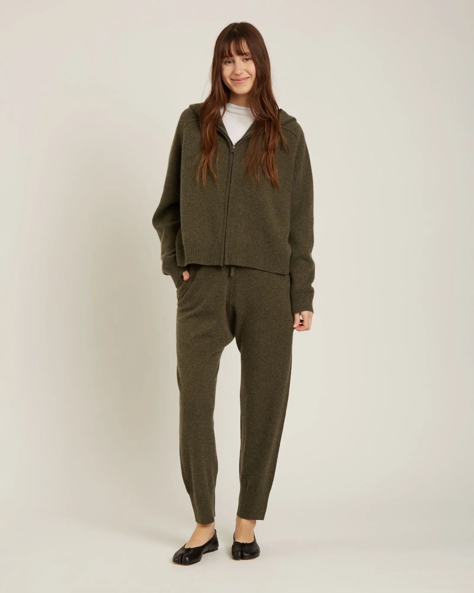 pantalon jogger en laine et cachemire TORRI sold by NAIF product image thumbnail 3