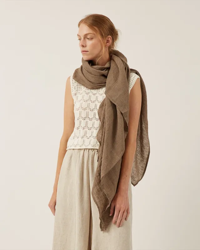 châle en lin ADAM sold by NAIF