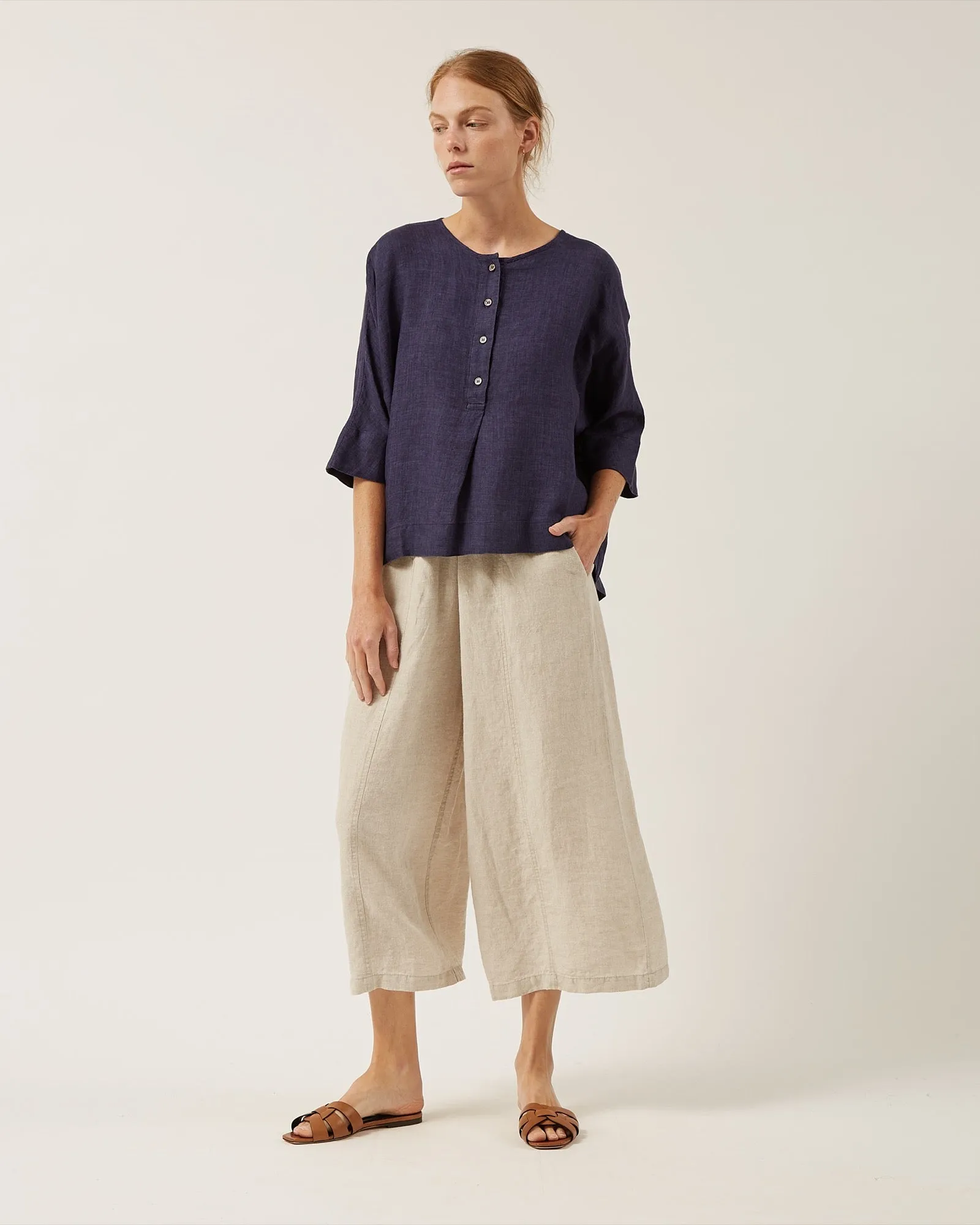 top en chambray de lin ANNIE sold by NAIF product image thumbnail 4