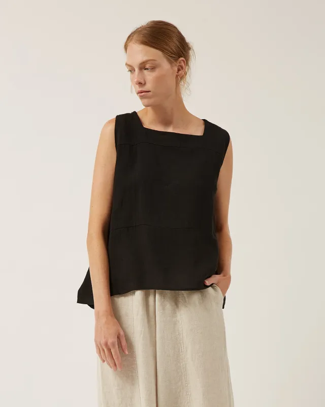 top en lin lavé ROXY sold by NAIF