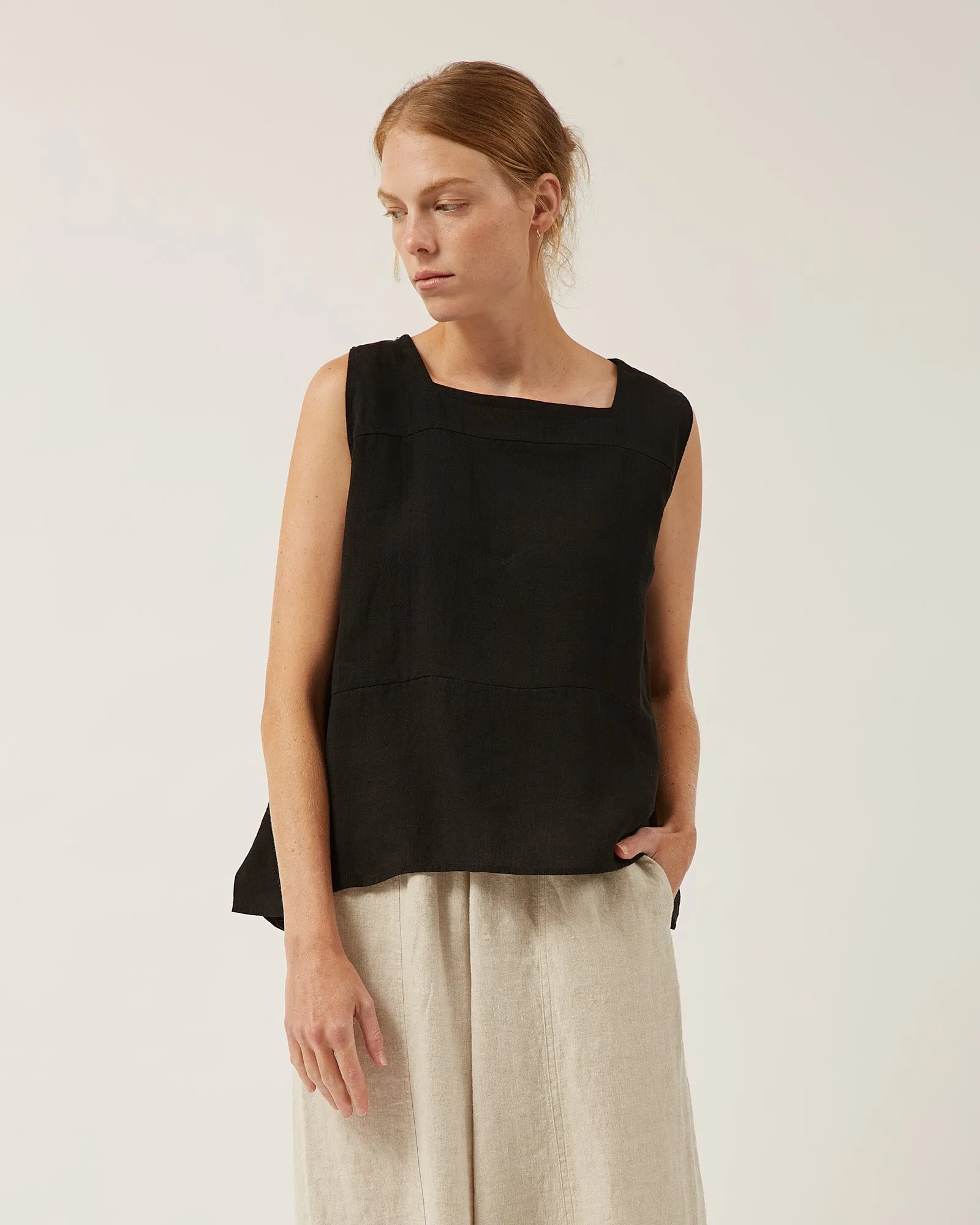 top en lin lavé ROXY sold by NAIF