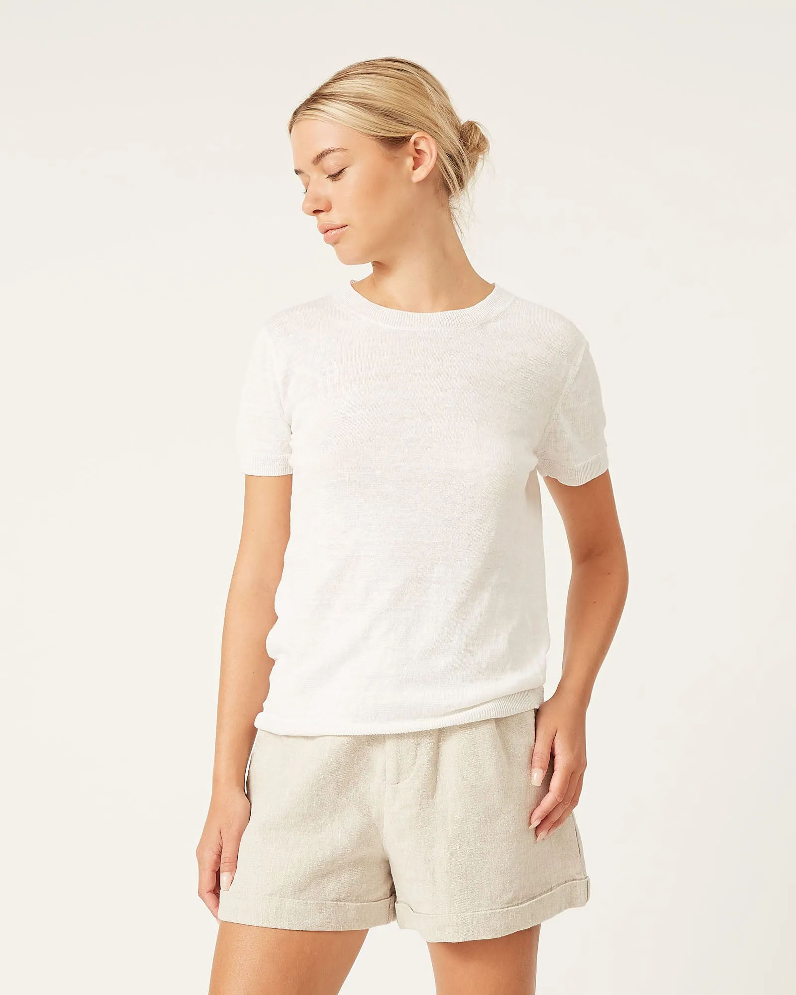 short en toile de lin JORDAN sold by NAIF product image thumbnail 4