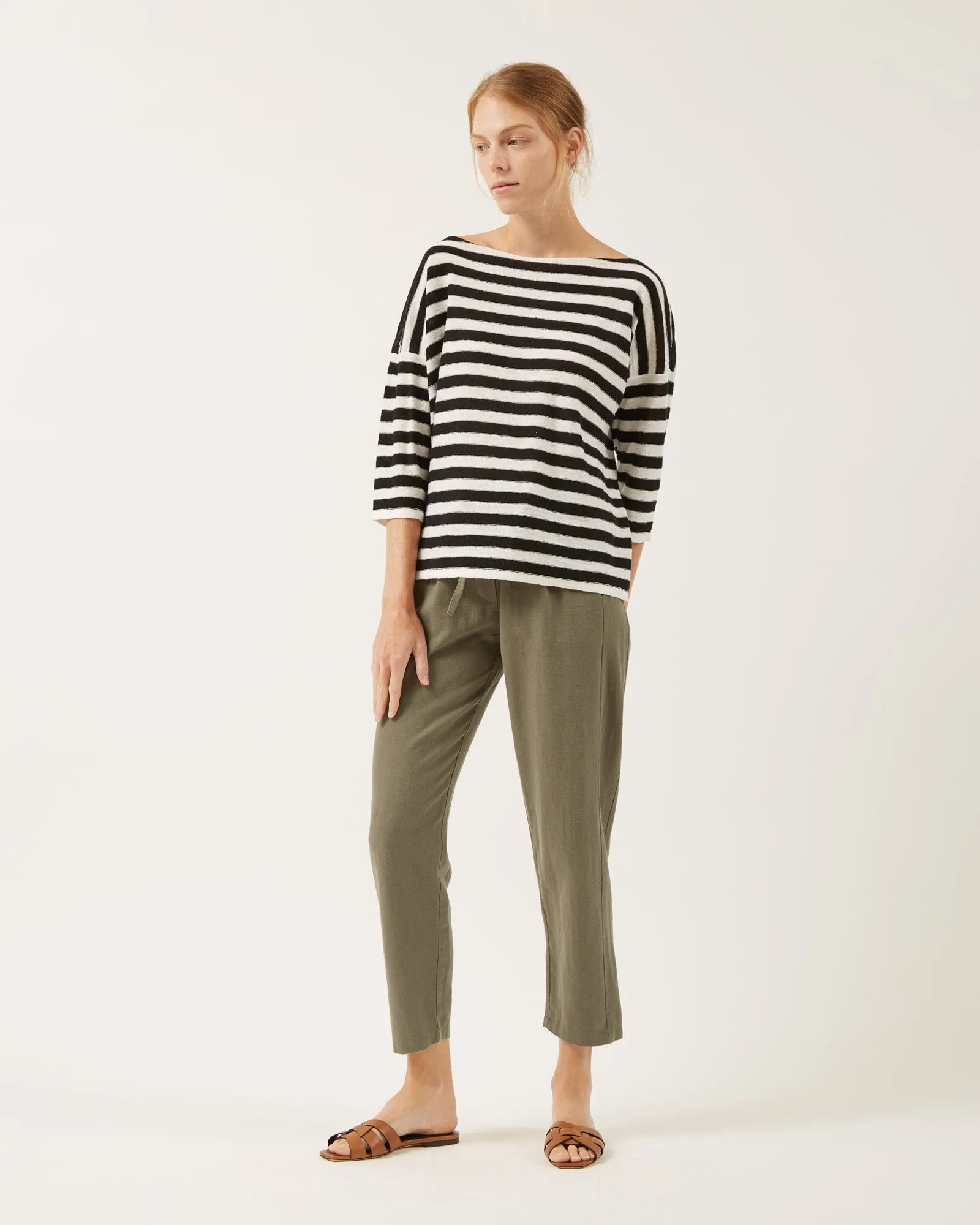 pantalon en coton lin et lyocell CANPA sold by NAIF