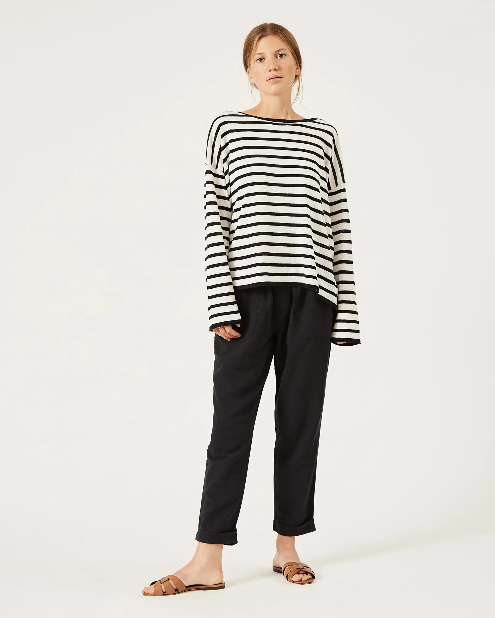 pantalon en coton lin et lyocell HAZEL sold by NAIF product image thumbnail 4