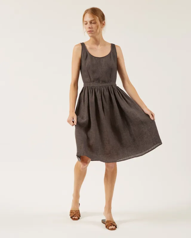 robe en lin SHADAI made by NAIF