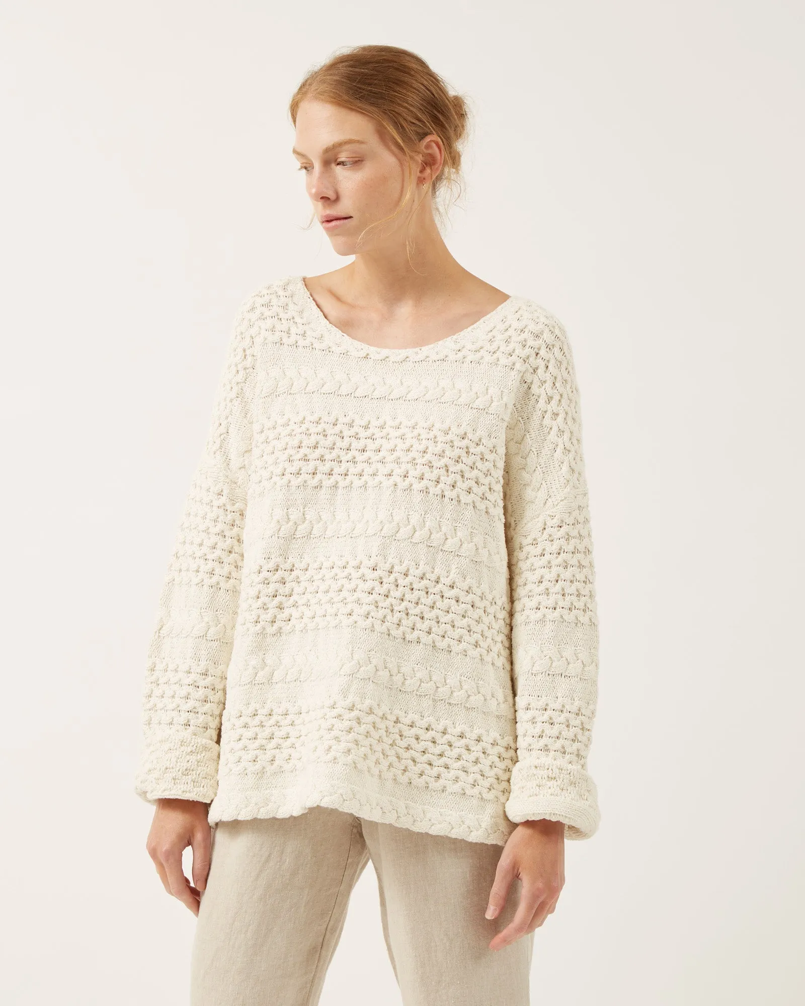 chandail en soie et coton DELPHINE sold by NAIF product image thumbnail 4