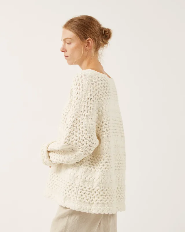 chandail en soie et coton DELPHINE sold by NAIF