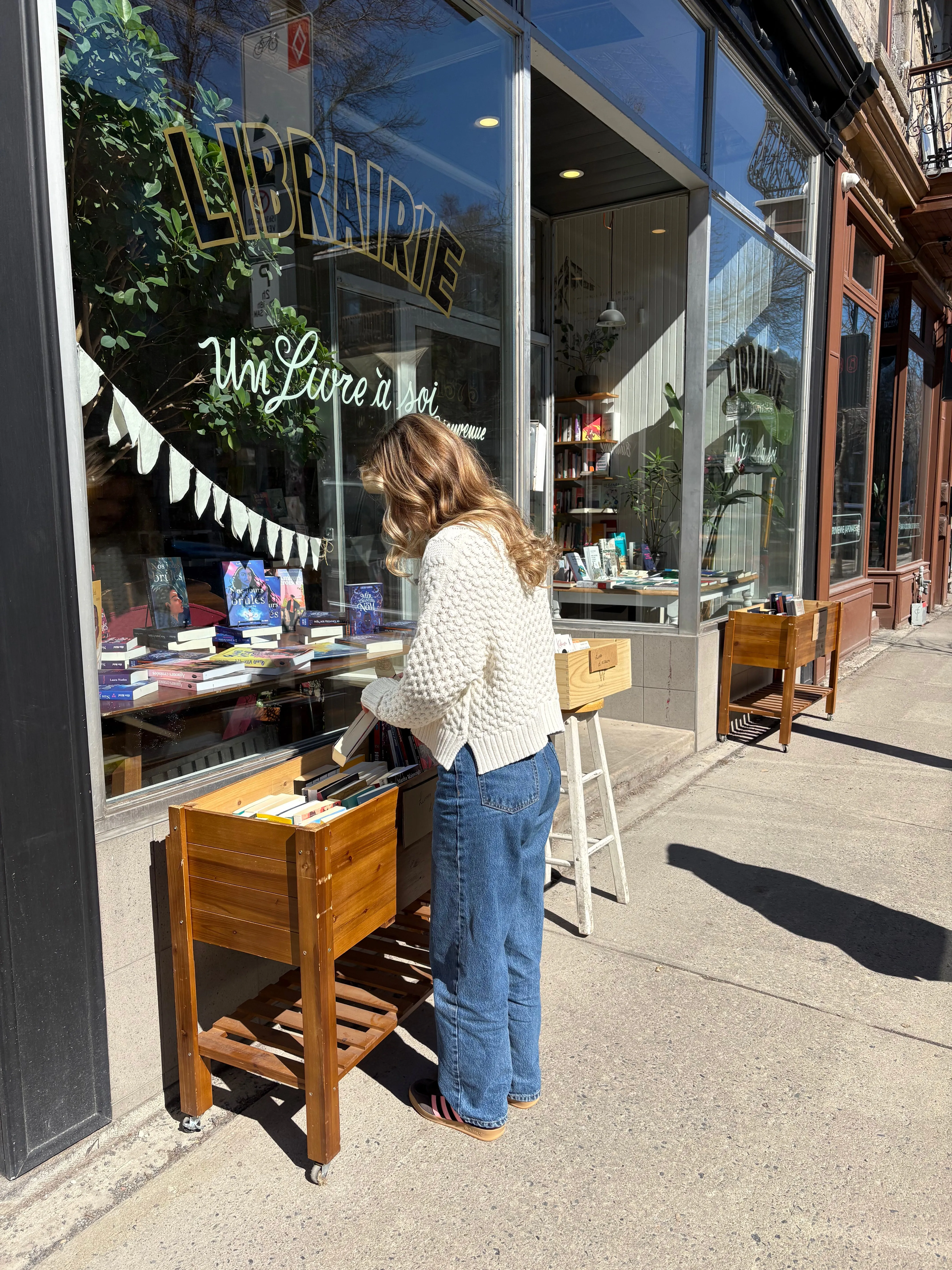 chandail torsadé en coton CLOVER sold by NAIF product image thumbnail 5