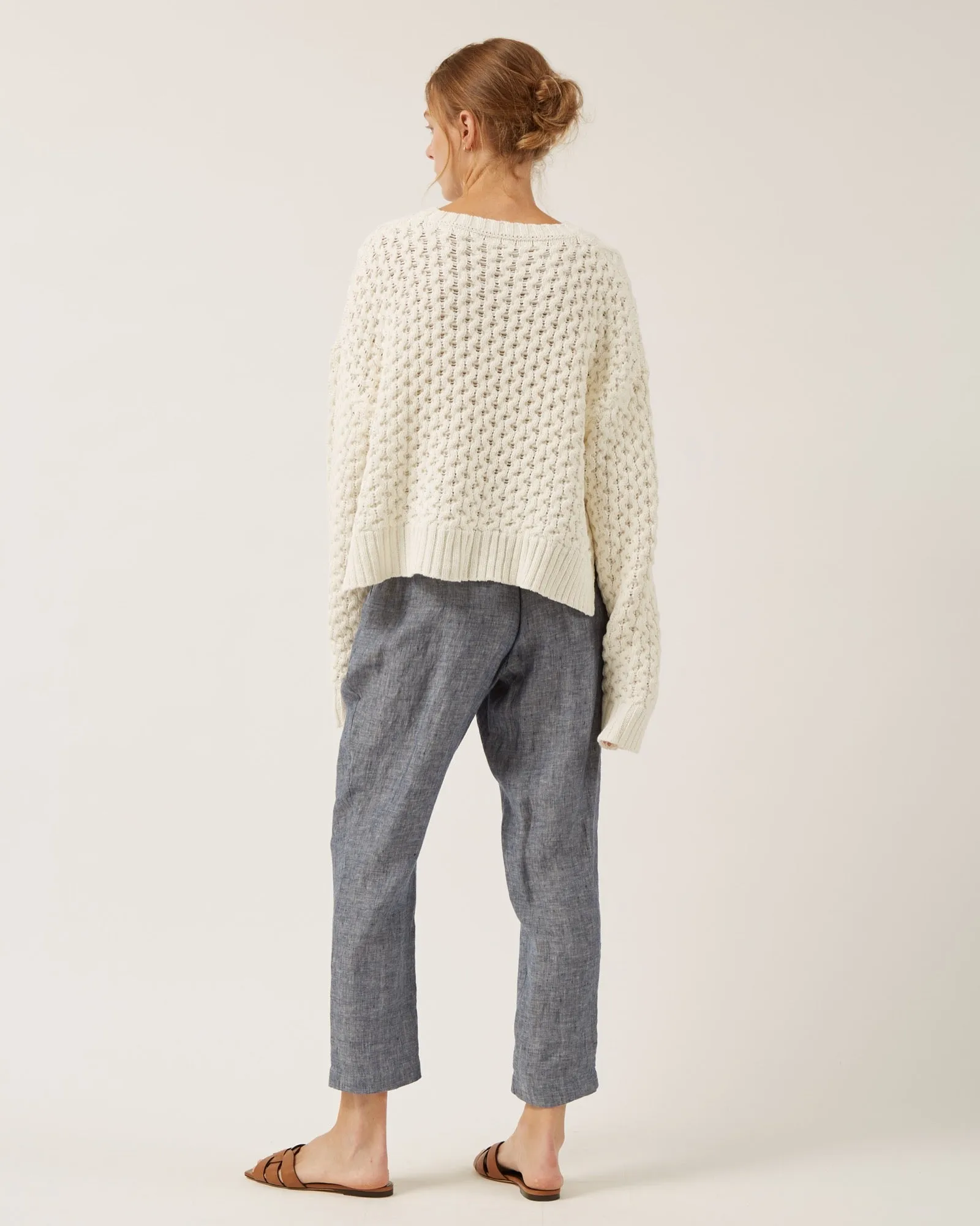 chandail torsadé en coton CLOVER sold by NAIF product image thumbnail 2