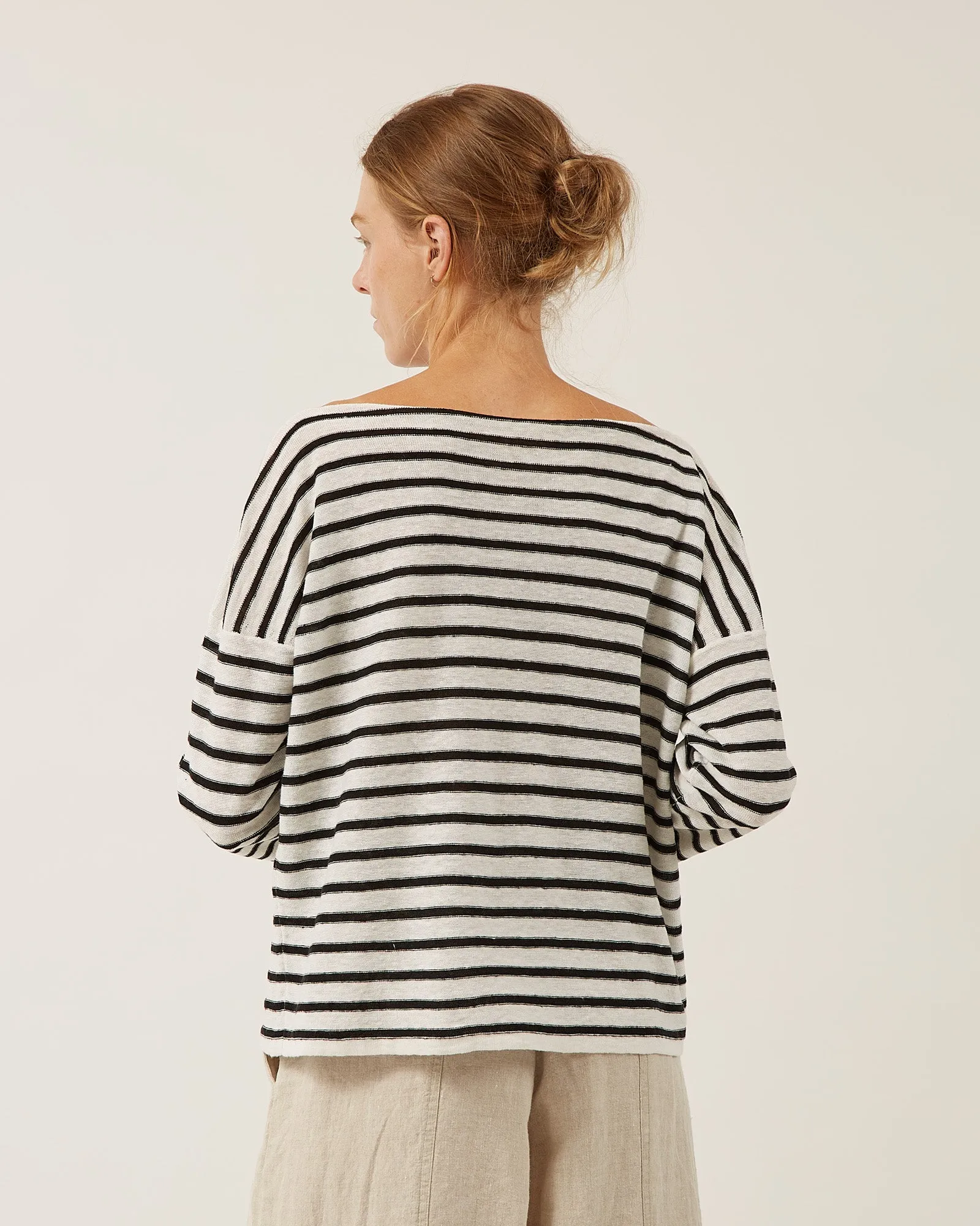 chandail rayé en lin THALIA sold by NAIF product image thumbnail 2