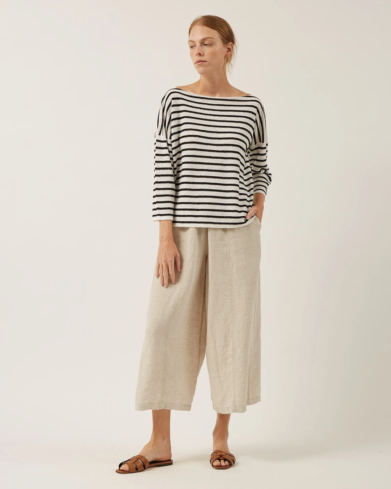 chandail rayé en lin THALIA sold by NAIF product image thumbnail 3