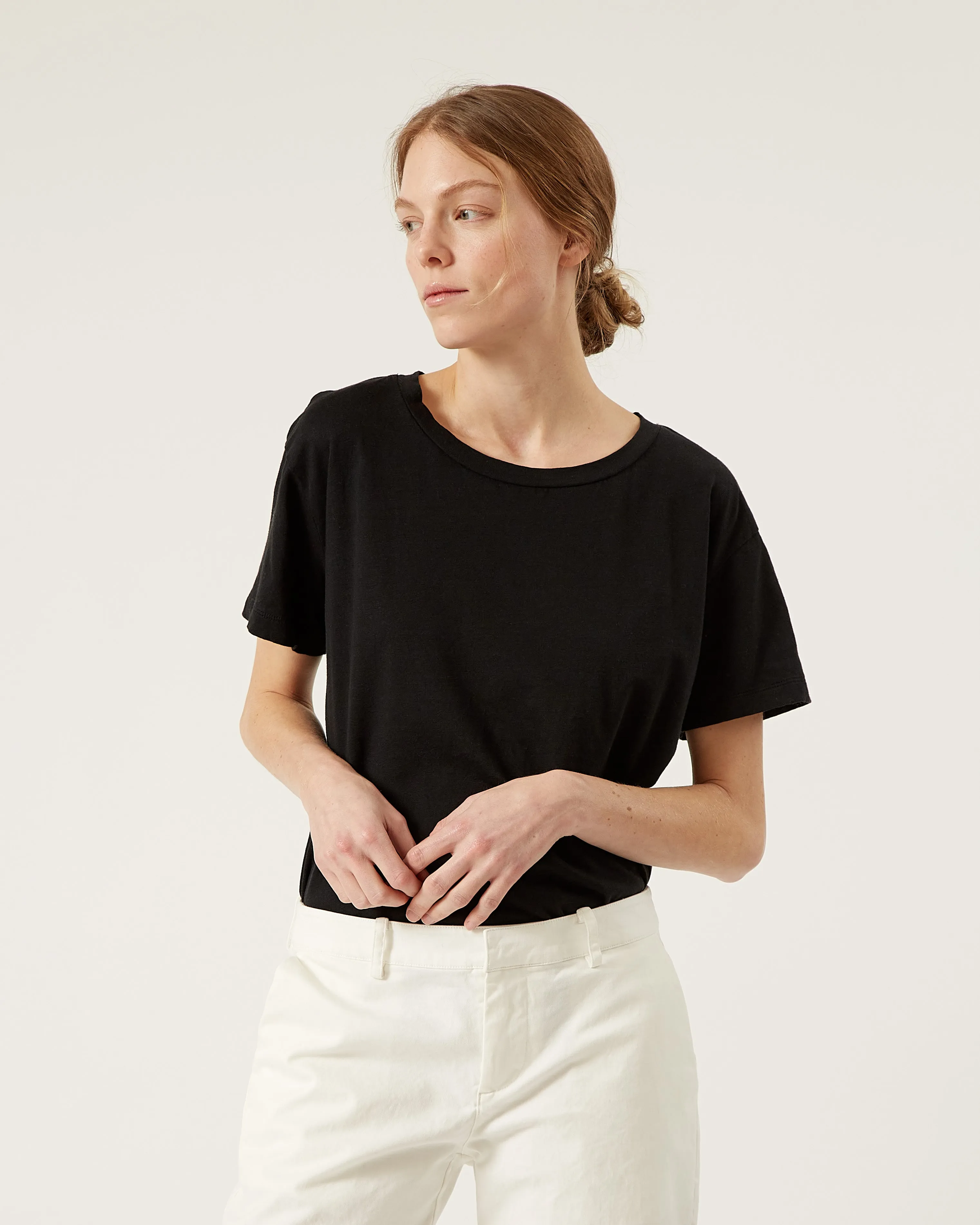 t-shirt en lin et coton ISSA sold by NAIF product image thumbnail 5