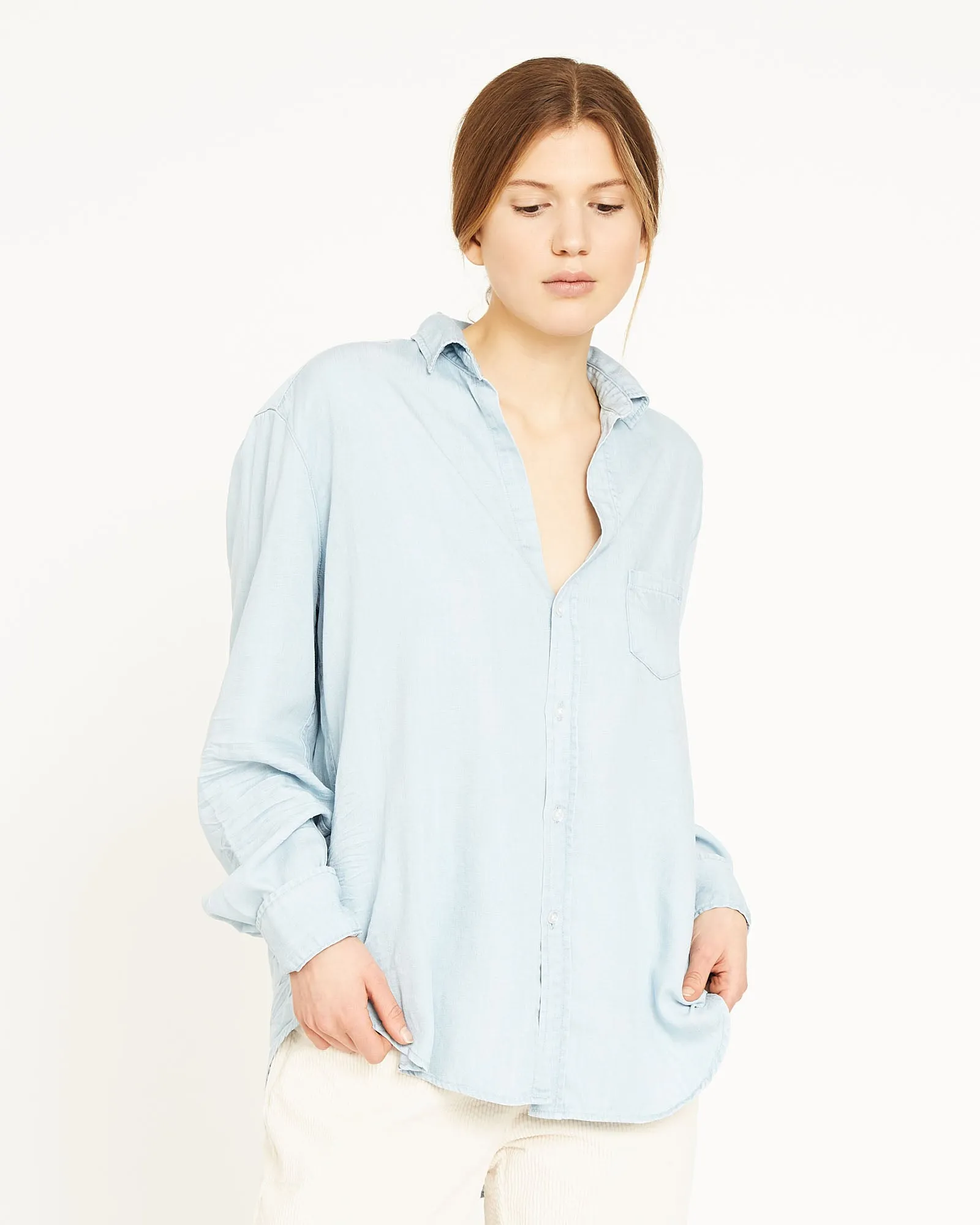 chemise en coton et lyocell HARTLEY sold by NAIF product image thumbnail 5