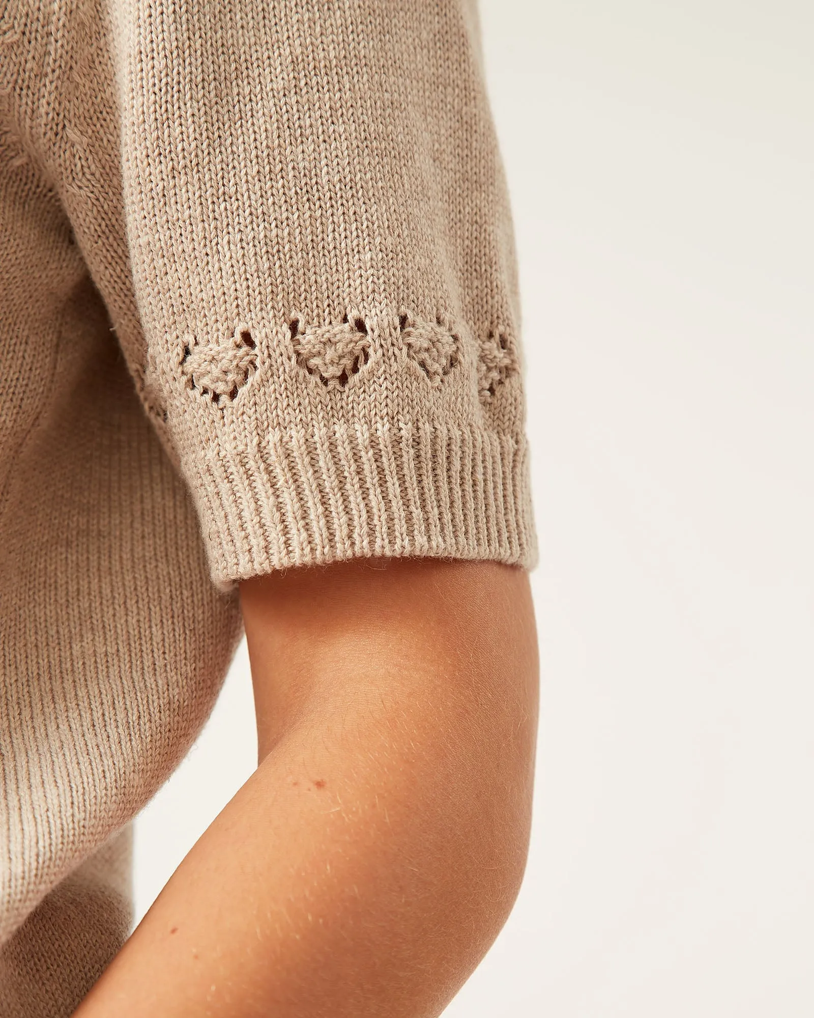 chandail à manches courtes en lin et coton RONNIE sold by NAIF product image thumbnail 3