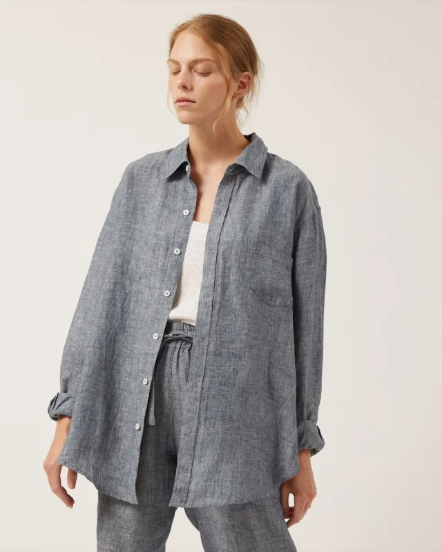 blouse en lin CHAYA made by NAIF