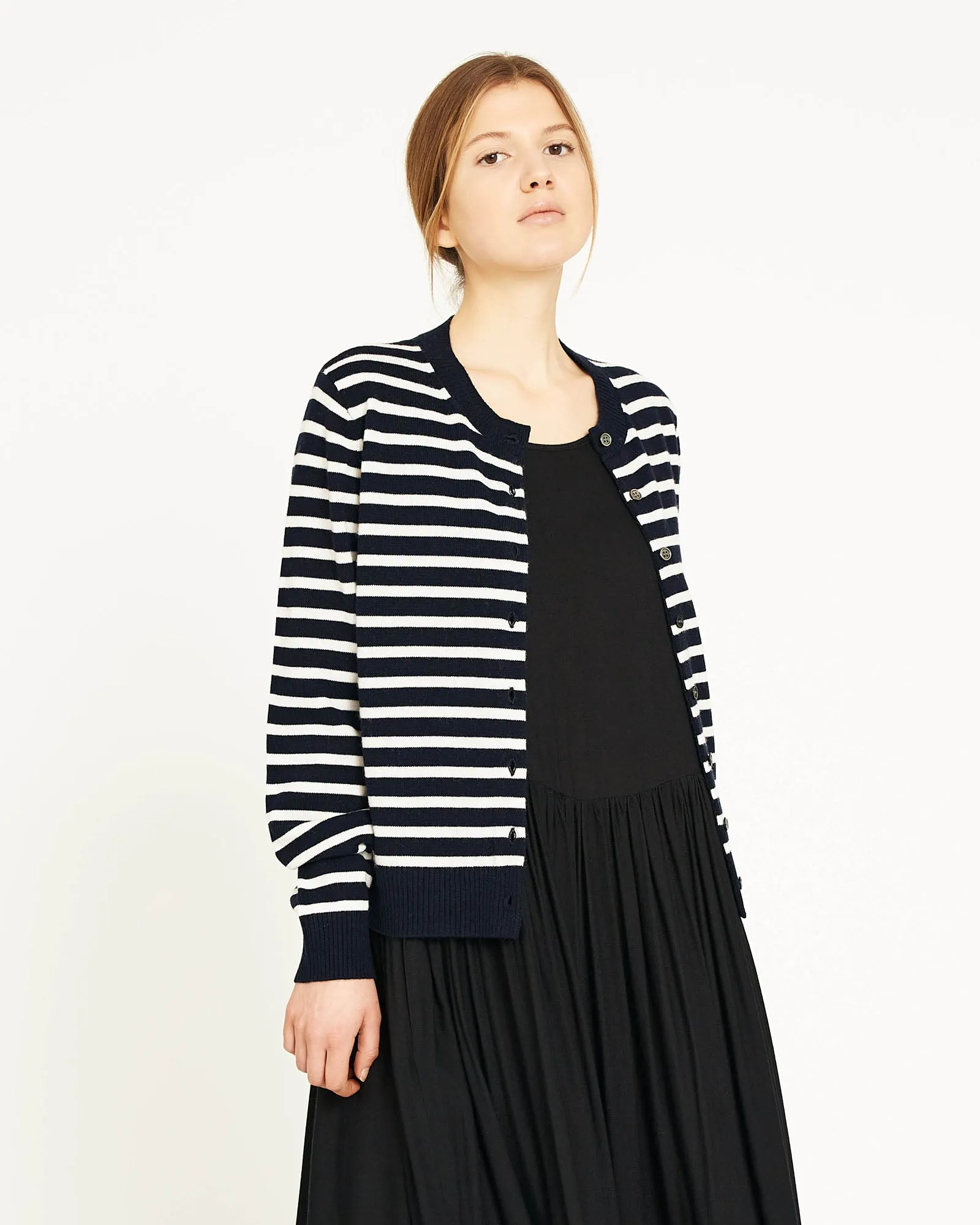cardigan en laine et cachemire PORTER sold by NAIF product image thumbnail 2