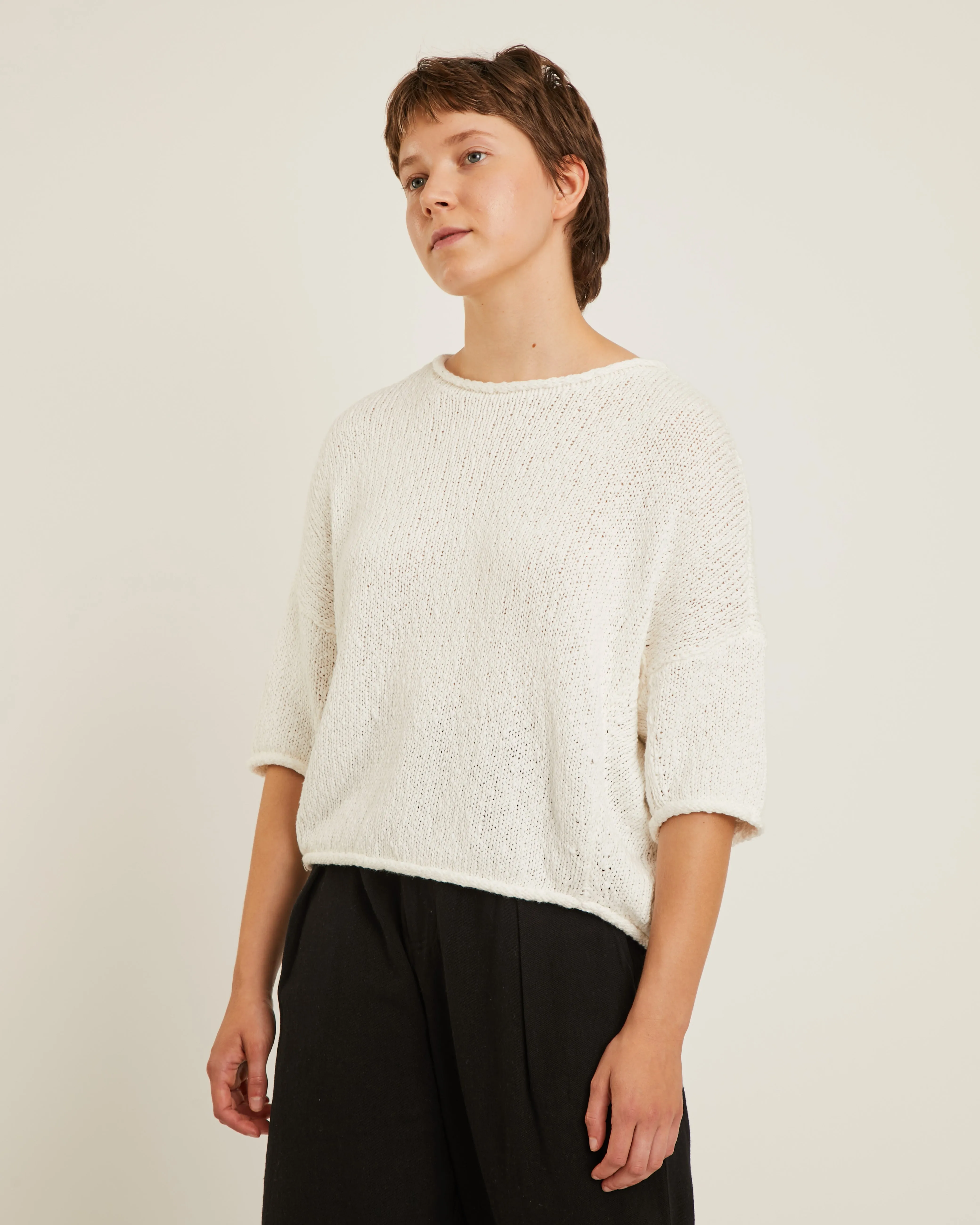 chandail en lin à manches courtes SKIPPER sold by NAIF product image thumbnail 5