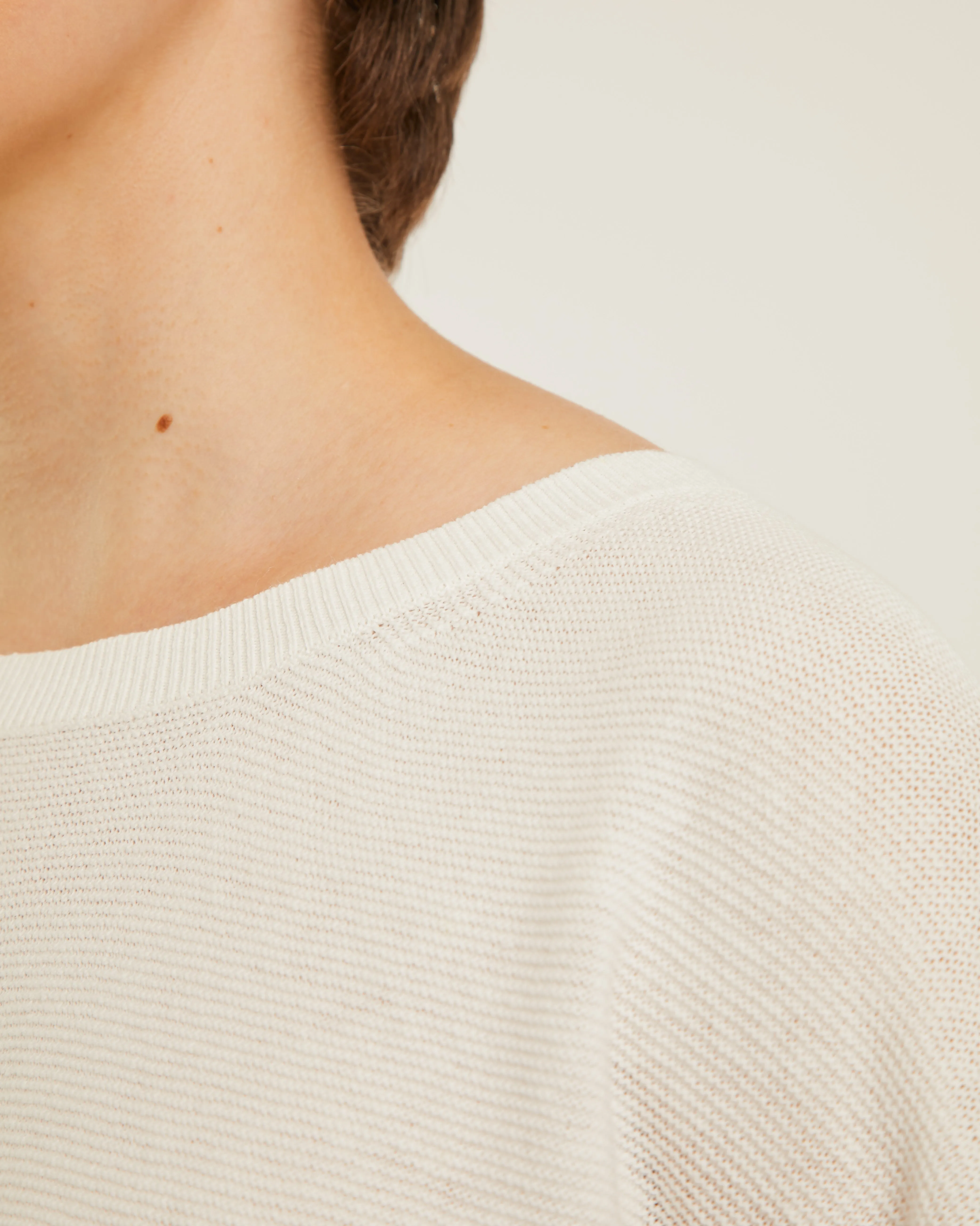 chandail en lin et coton à manches 3/4 TIMEA sold by NAIF product image thumbnail 5