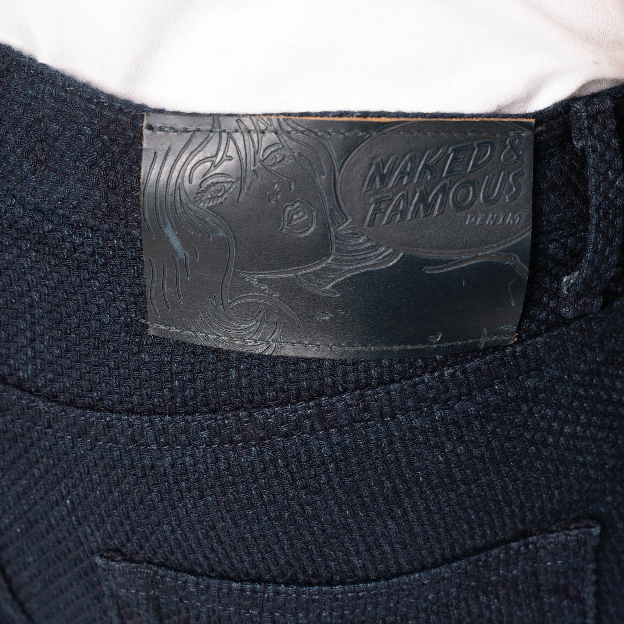 Easy Guy - Indigo Sashiko sold by Naked & Famous Denim product image thumbnail 4
