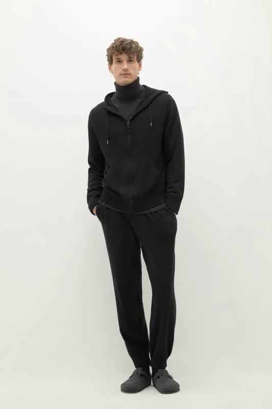 KAYDEN ZIP-UP HOODIE sold by NakedCashmere
