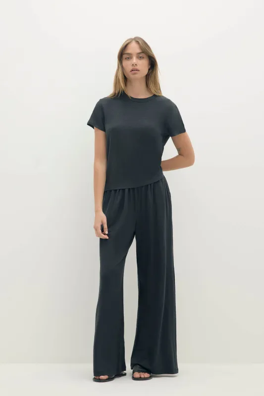 DEVIN LINEN WIDE LEG PANTS sold by NakedCashmere