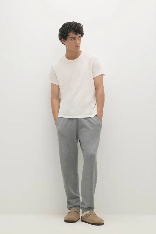KYLE LINEN CREWNECK TEE sold by NakedCashmere