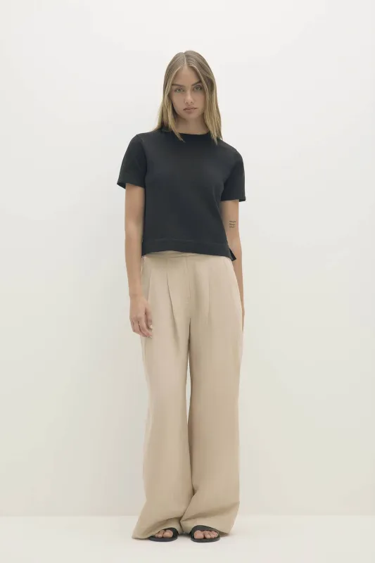 NELLA ORGANIC COTTON CREWNECK TEE sold by NakedCashmere