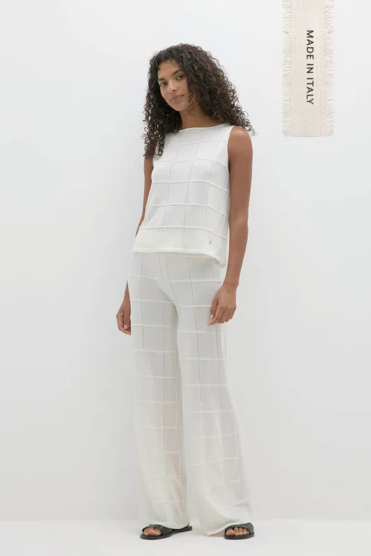 AMALFI MERINO BLEND TANK sold by NakedCashmere