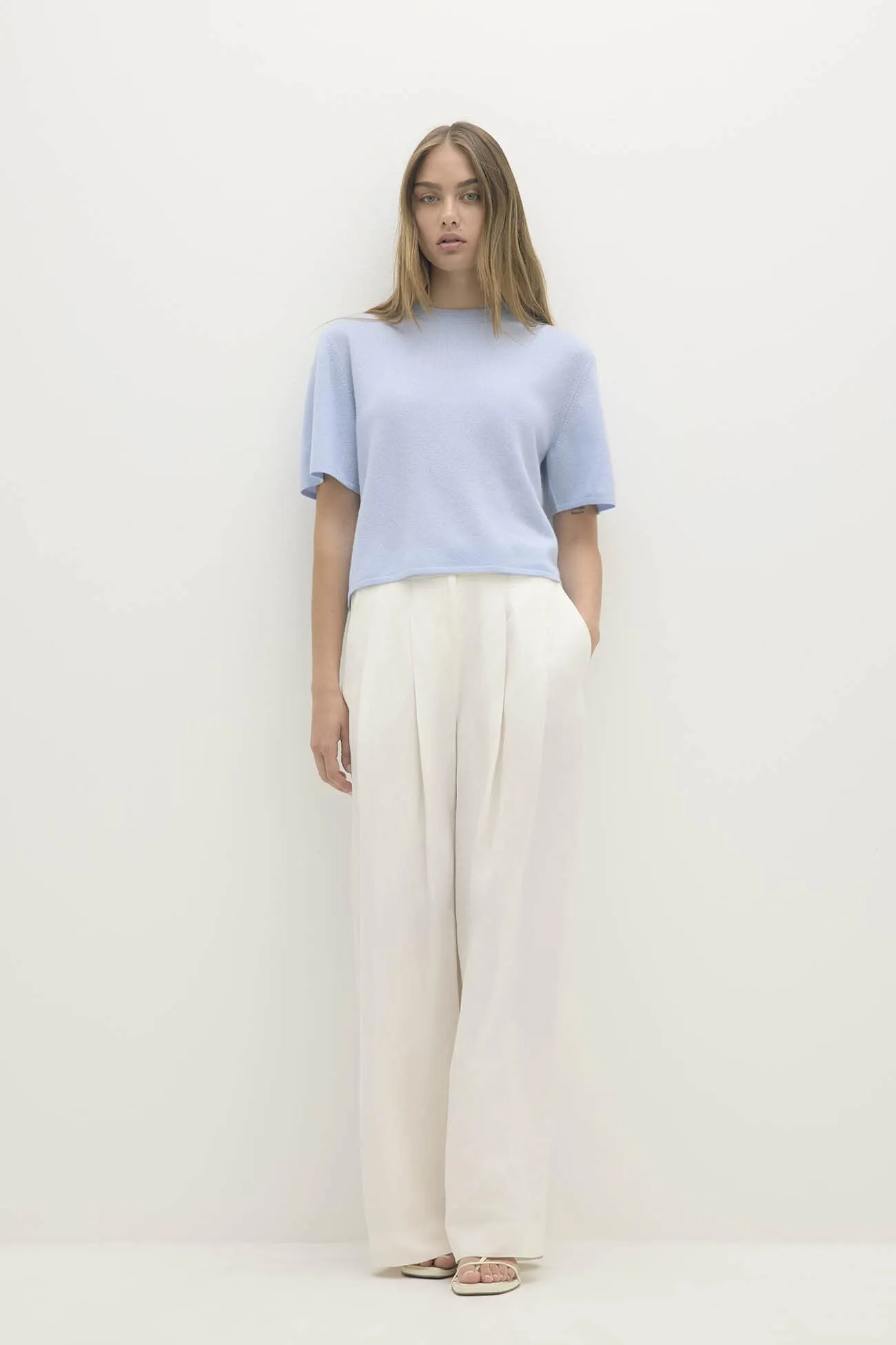 JEAN CASHMERE CREWNECK SWEATER sold by NakedCashmere