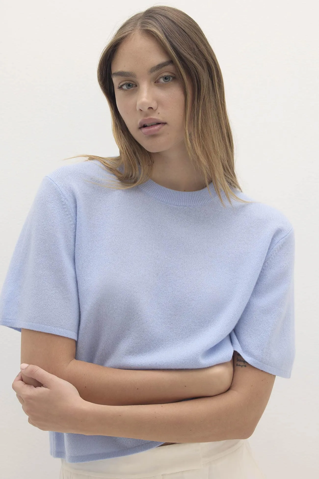 JEAN CASHMERE CREWNECK SWEATER sold by NakedCashmere product image thumbnail 3