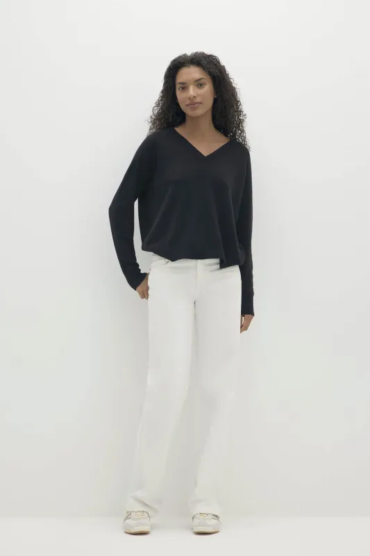 HARLYN V-NECK CASHMERE SWEATER sold by NakedCashmere