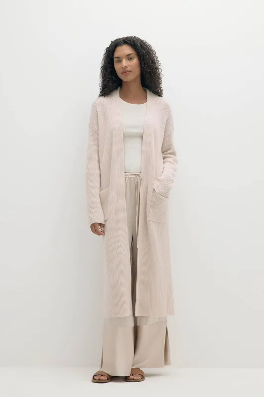 ALISE LONGLINE CASHMERE CARDIGAN sold by NakedCashmere